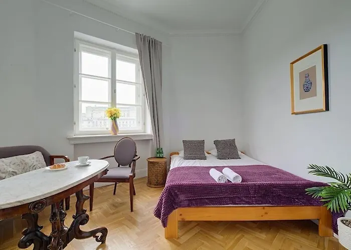 Place*unique Royal Route View*4 Bedrooms*6beds * Warschau